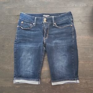 Levi Denizen jeans shorts, size 10, 12" inseam
